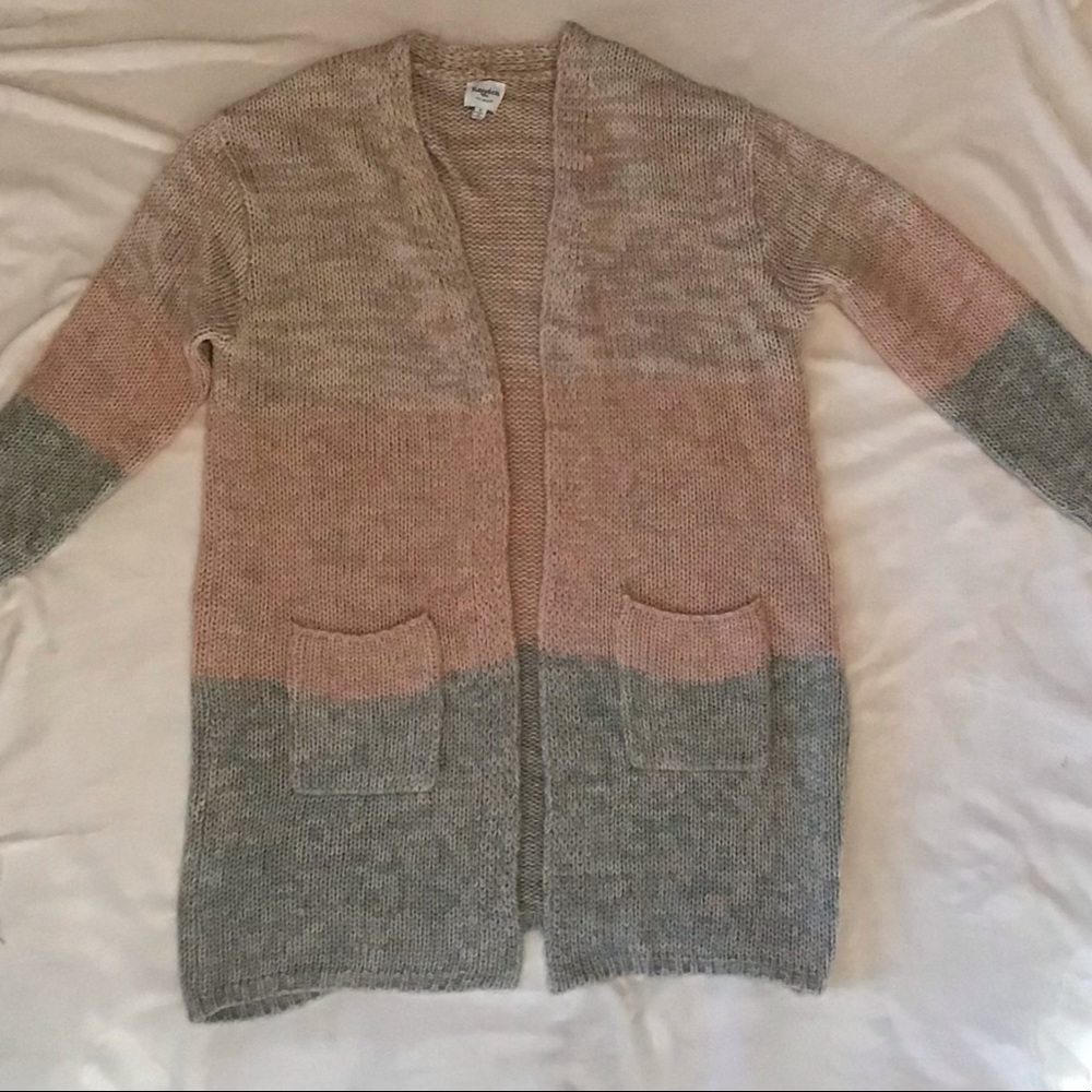 Multi colored cardigan